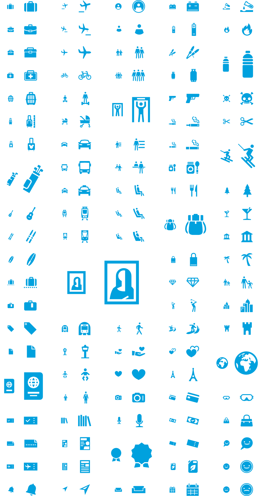 KLM icons